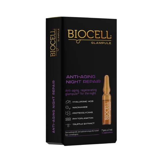 BIOCELL Glampule Anti-aging Night Repair, 7x2 ml