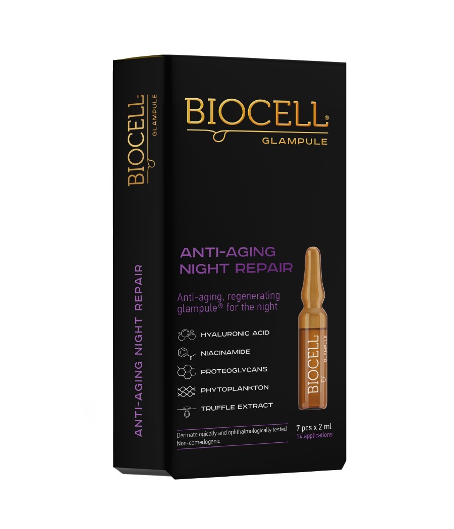 BIOCELL Glampule Anti-aging Night Repair