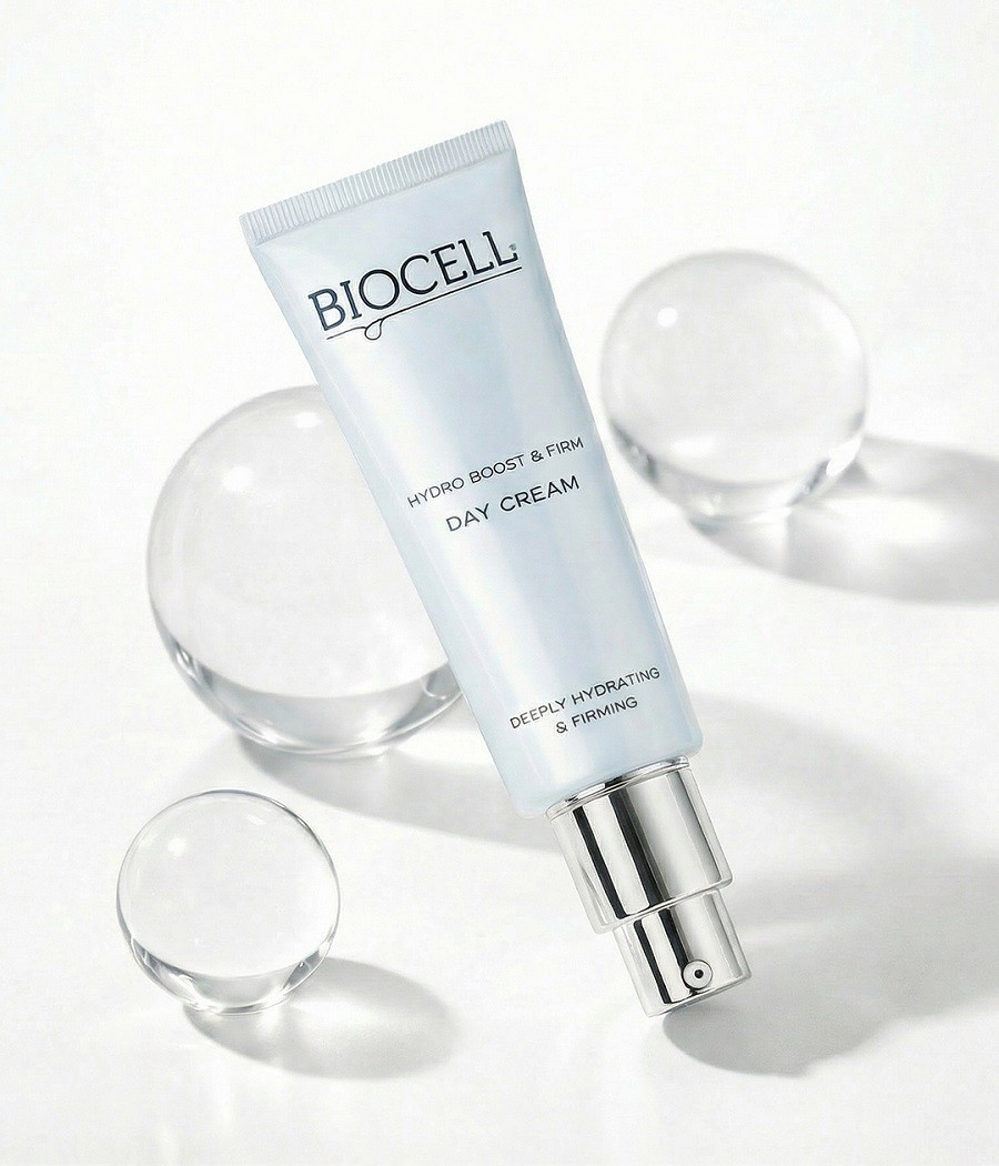 Drėkinantis ir stangrinantis veido kremas – BIOCELL Hydro Boost & Firm Day Cream SPF10