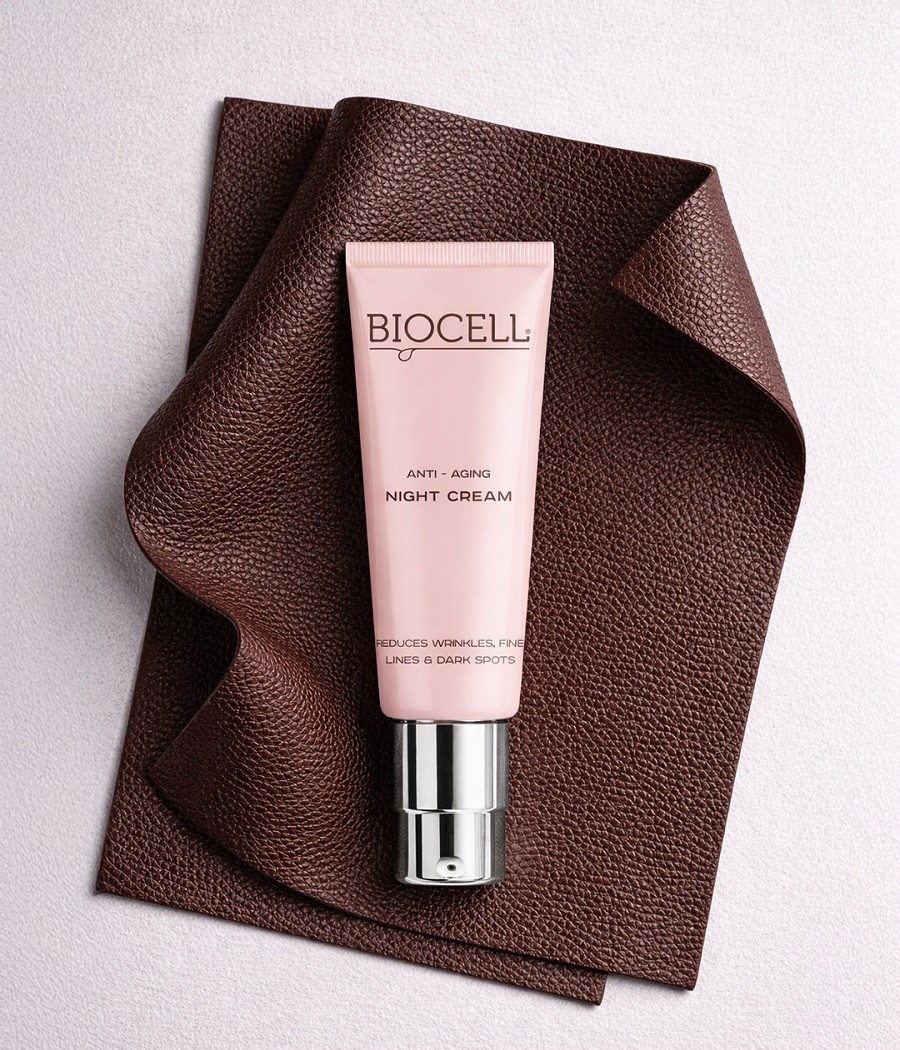 BIOCELL Anti-Aging Night Cream – Naktinis kremas nuo raukšlių su peptidais ir ceramidais | 50 ml