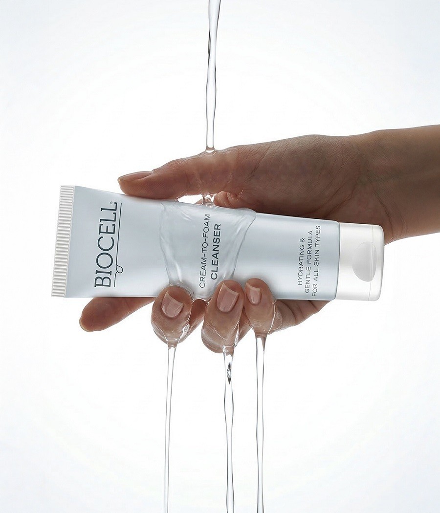 BIOCELL Cream-to-Foam Cleanser, 125 ml