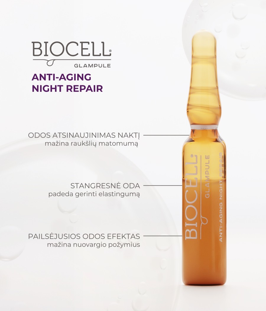 BIOCELL Glampule Anti-aging Night Repair