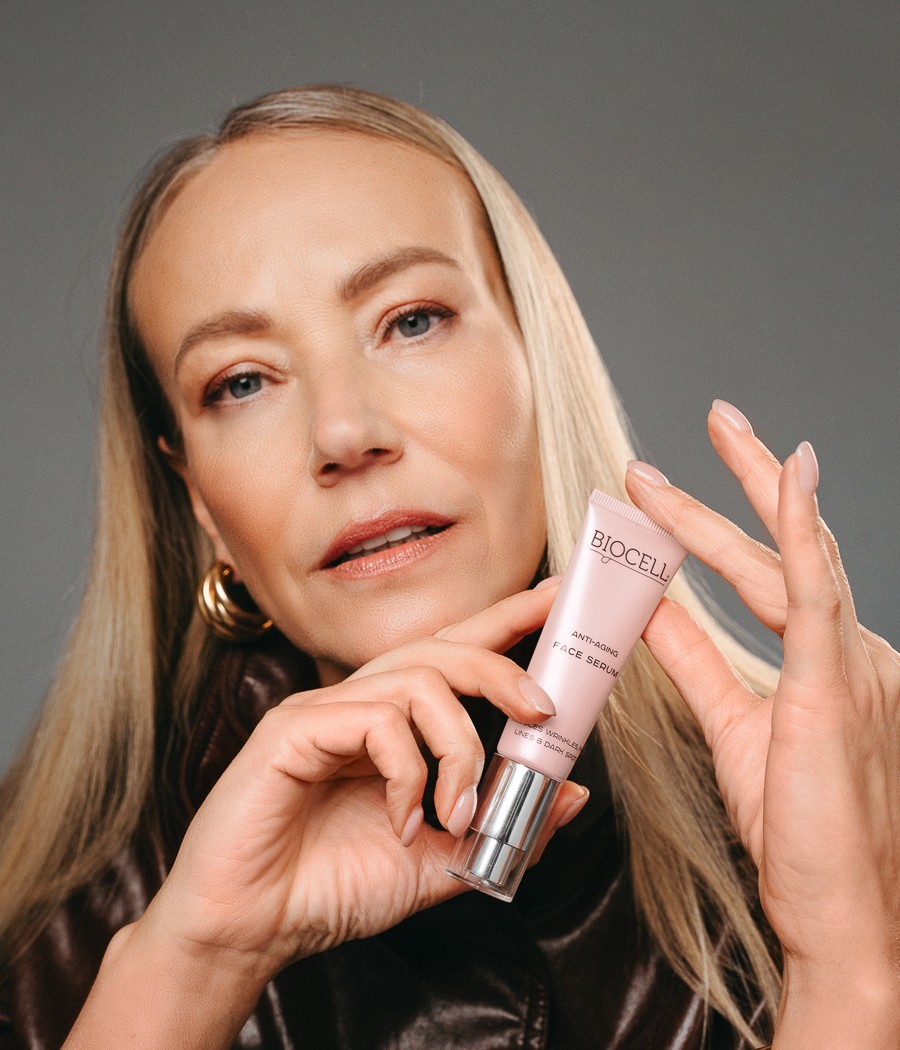 BIOCELL Anti-Aging Face Serum – Veido serumas nuo raukšlių su peptidais ir niacinamidu | 30 ml
