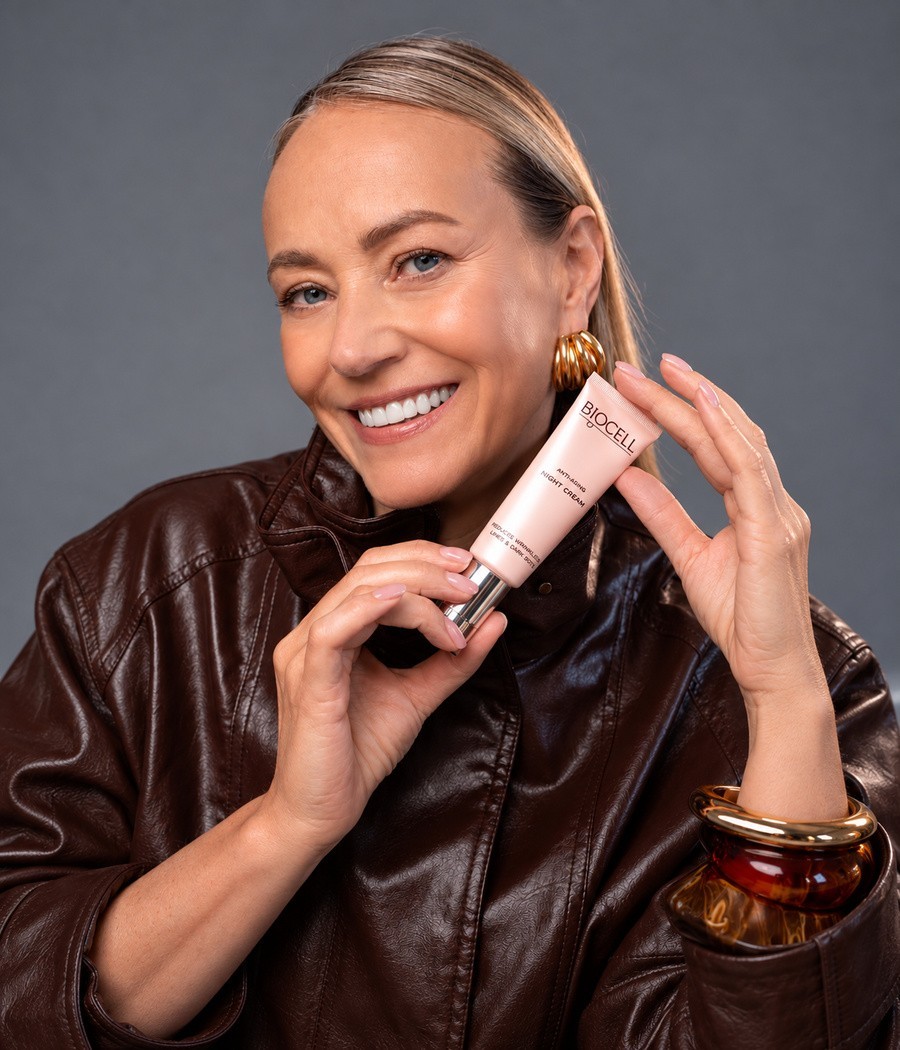 BIOCELL Anti-Aging Night Cream – Naktinis kremas nuo raukšlių su peptidais ir ceramidais | 50 ml