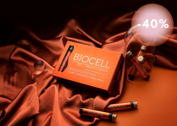 BIOCELL Beauty Shots, geriamas kolagenas su vitaminais ir mineralais odai, plaukams, nagams