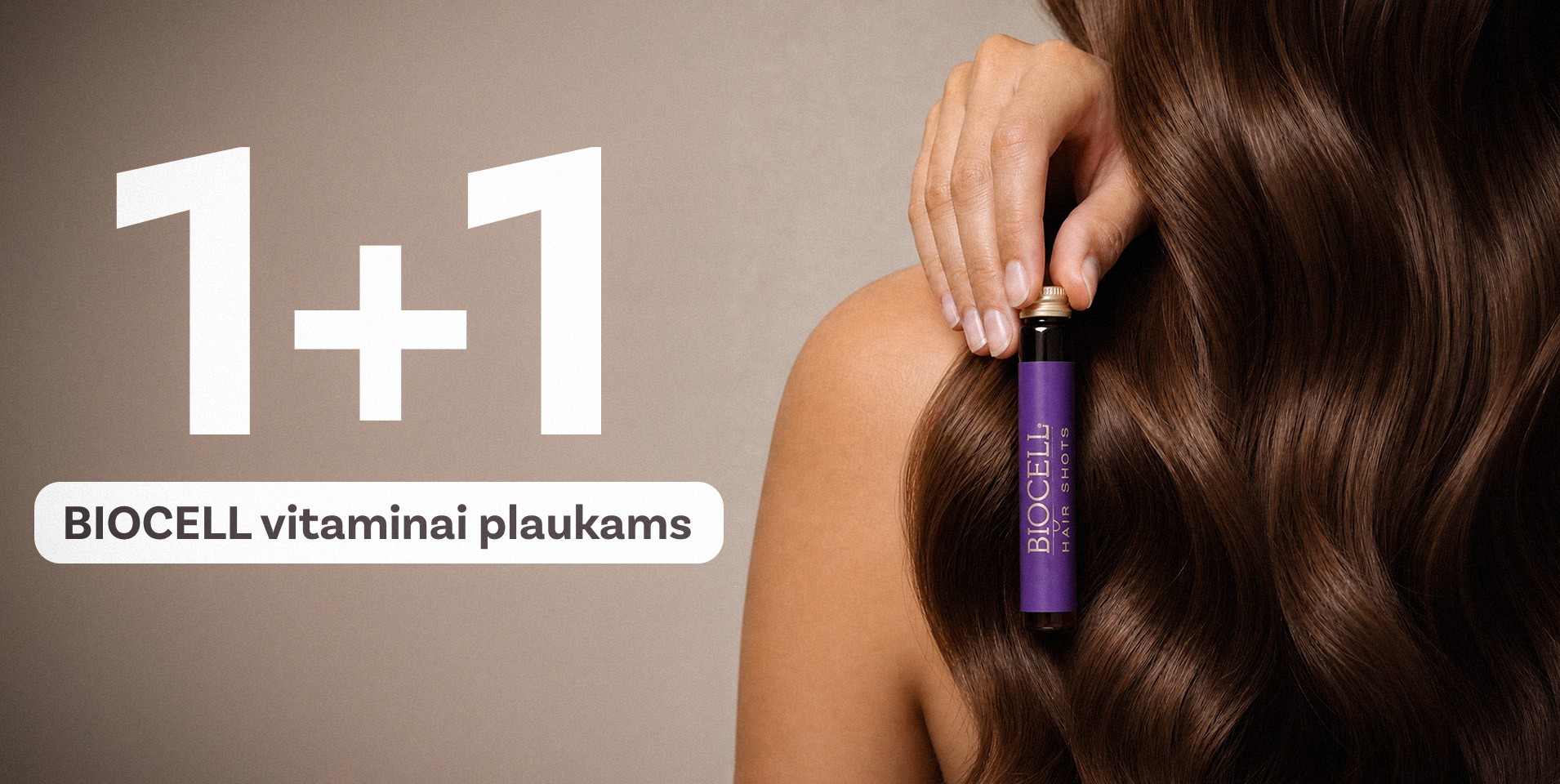 vitaminai plaukams du uz viena