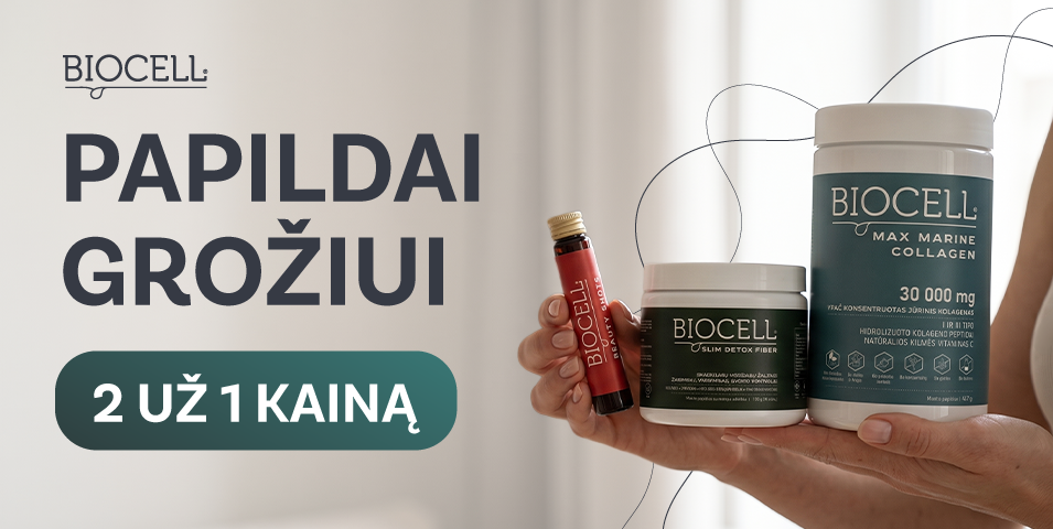 papildai du uz vieno kaina
